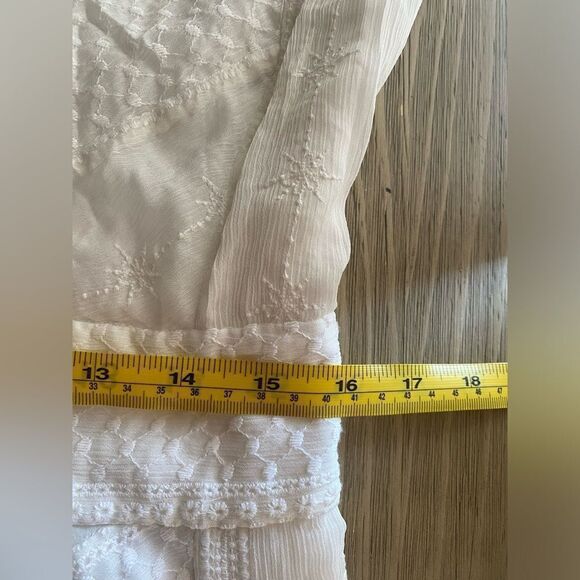 The Jetset Diaries  Midi Dress Women  Ivory Lace Size Small NWT - Picture 14 of 16